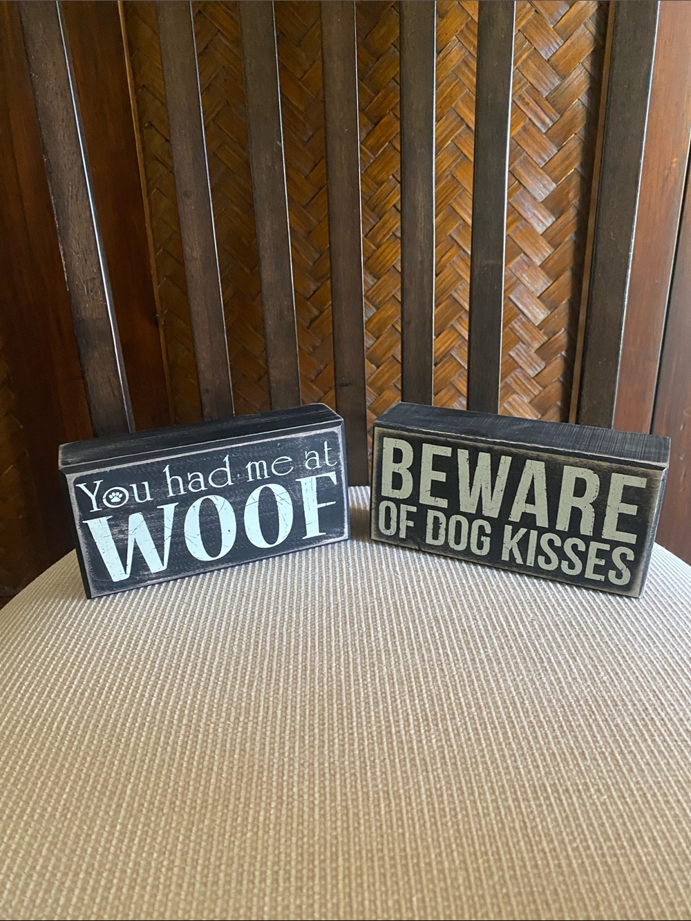 Primitives by Kathy - 2 signs (re-home) NEW
